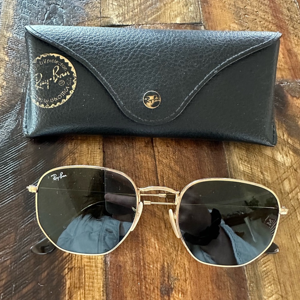 Ray-Ban sunglasses with case